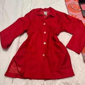 Super stylish Vintage Jacqueline Ferrar Button-Up Blazer/Coat